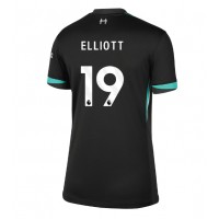 Maglia Calcio Liverpool Harvey Elliott #19 Seconda Divisa Donna 2024-25 Manica Corta